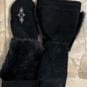 Manitobah Mukluk Gauntlet mitts, XS